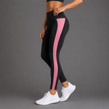 Fireox Activewear Leggings, Black Pink