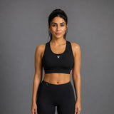 Fireox Sports Bra, Black Pink