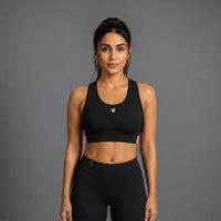 Fireox Sports Bra, Black Pink