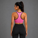 Fireox Sports Bra, Black Pink