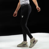 Fireox Activewear Women Leggings, Black