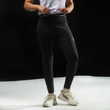 Fireox Activewear Women Leggings, Black