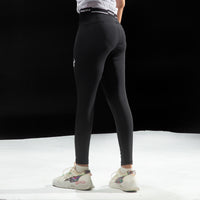 Fireox Activewear Women Leggings, Black