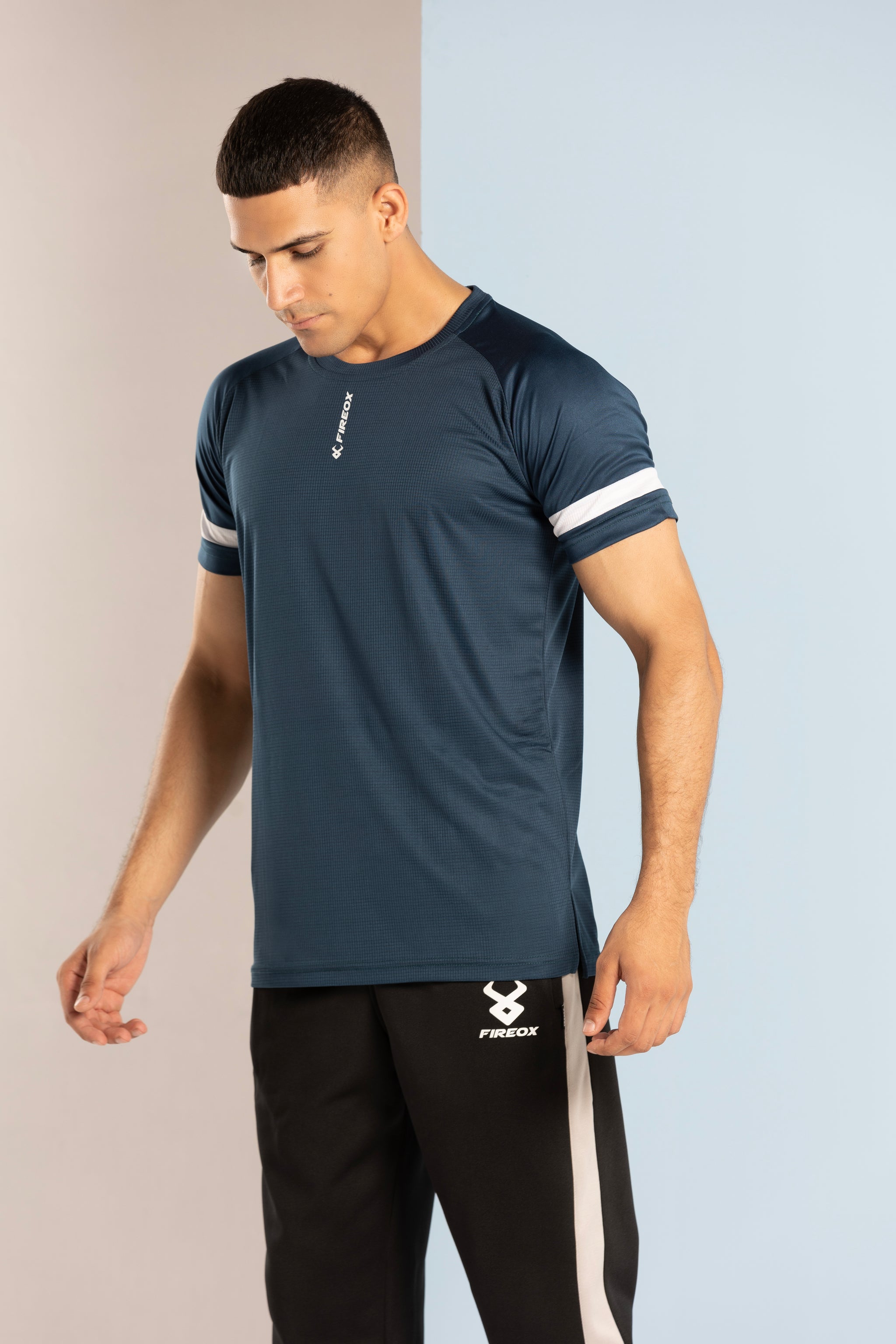 FIREOX PERFORMANCE T-SHIRT, PETROLEUM GREEN, 2023