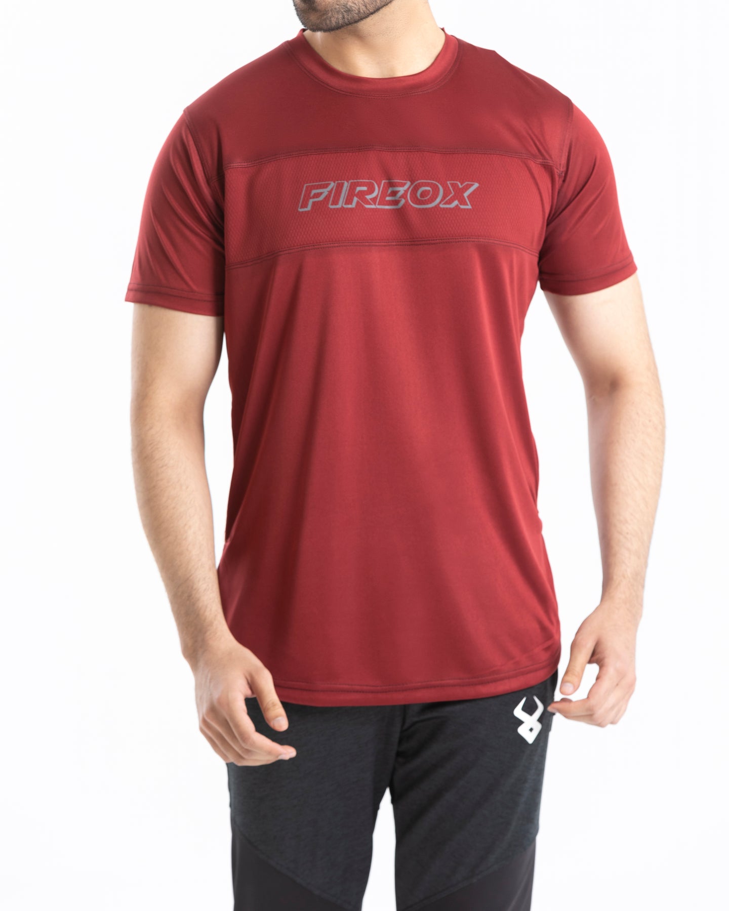 FIREOX Actifit T-Shirt, Maroon, D3, 2023