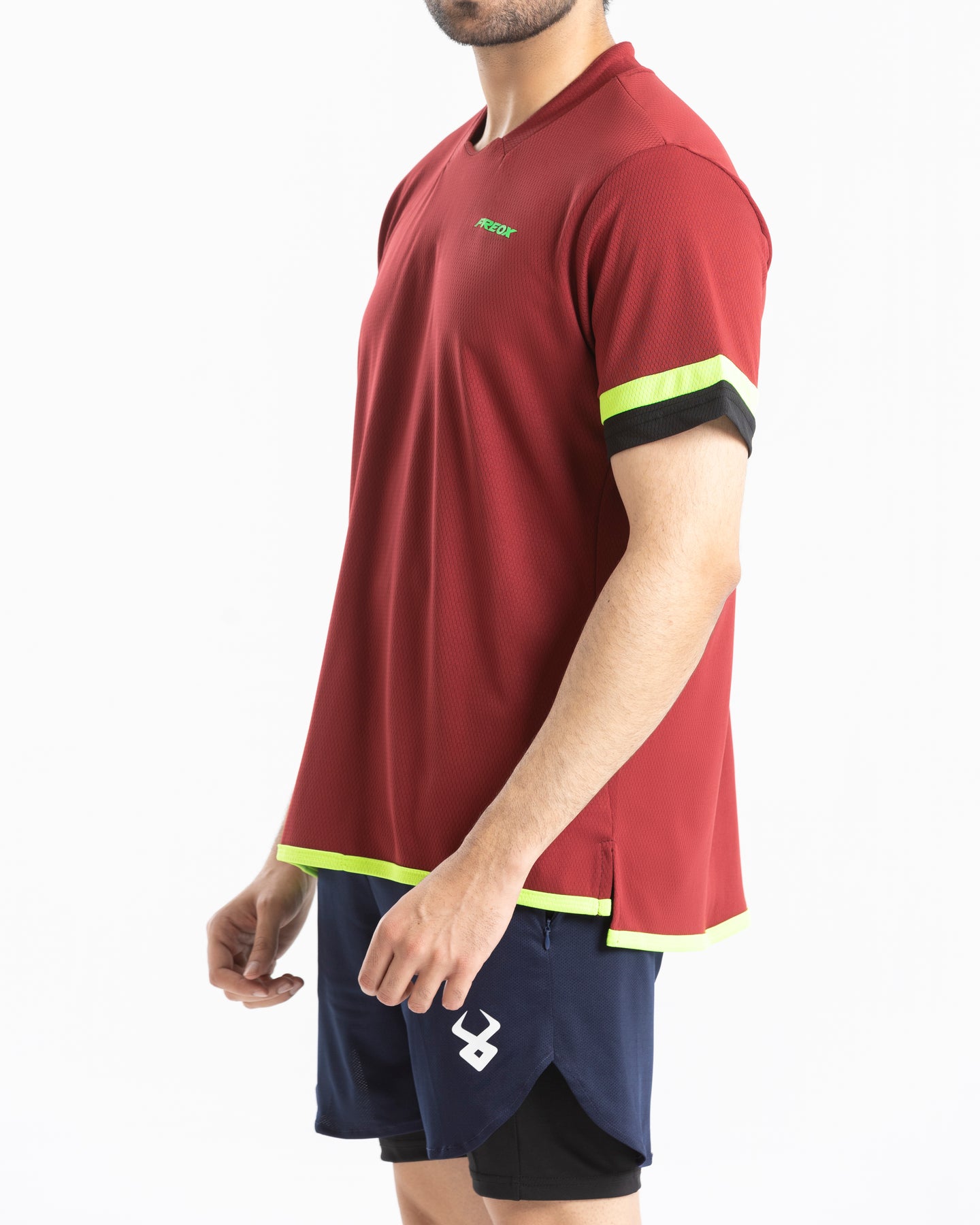 FIREOX T-Shirt, Marooon, D2, 2023