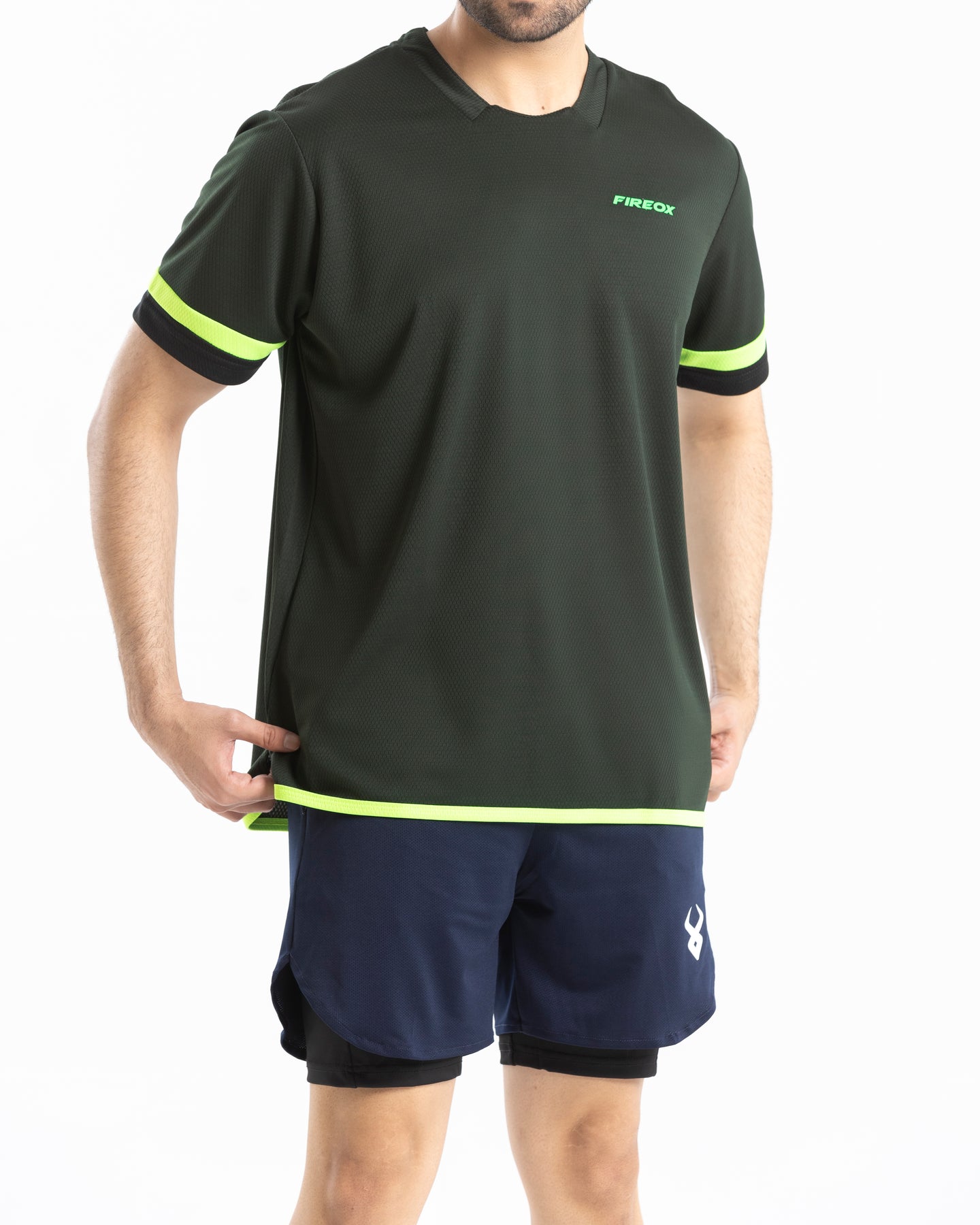 FIREOX T-Shirt, Dark Green, D2, 2023