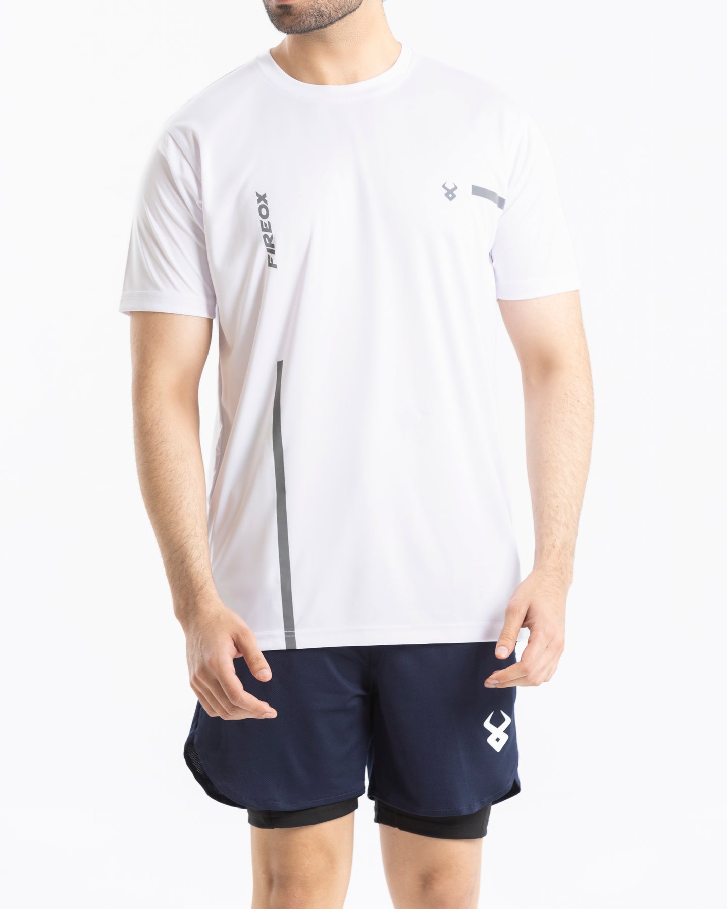 FIREOX Actifit T-Shirt, White, D2, 2023