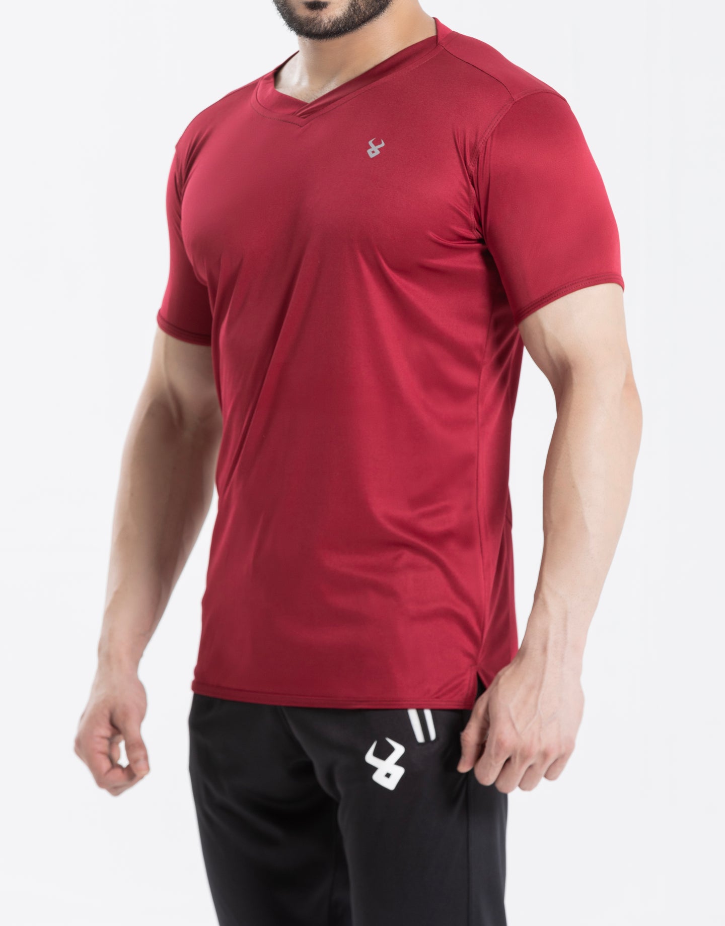 FIREOX ACTIFIT T-SHIRT, MAROON, 2023
