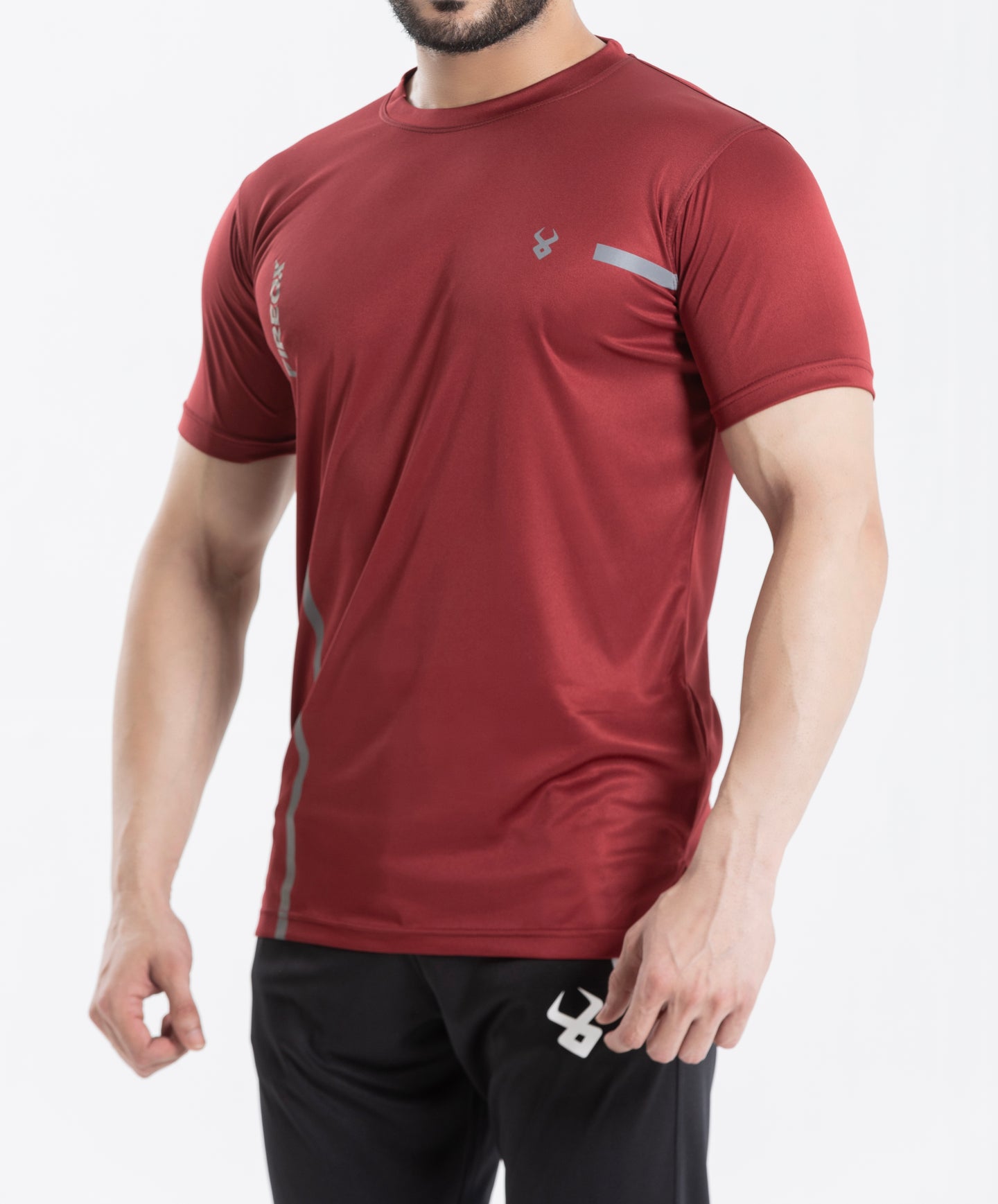 FIREOX Actifit T-Shirt, Maroon, D2, 2023