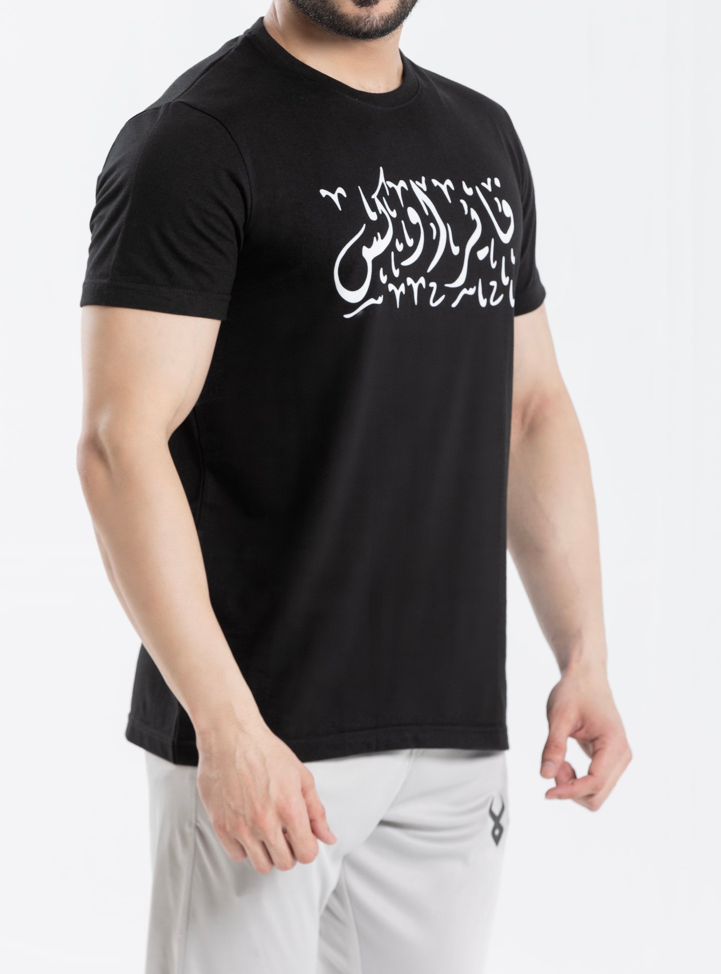 FIREOX COTTON T-SHIRT, BLACK, 2023