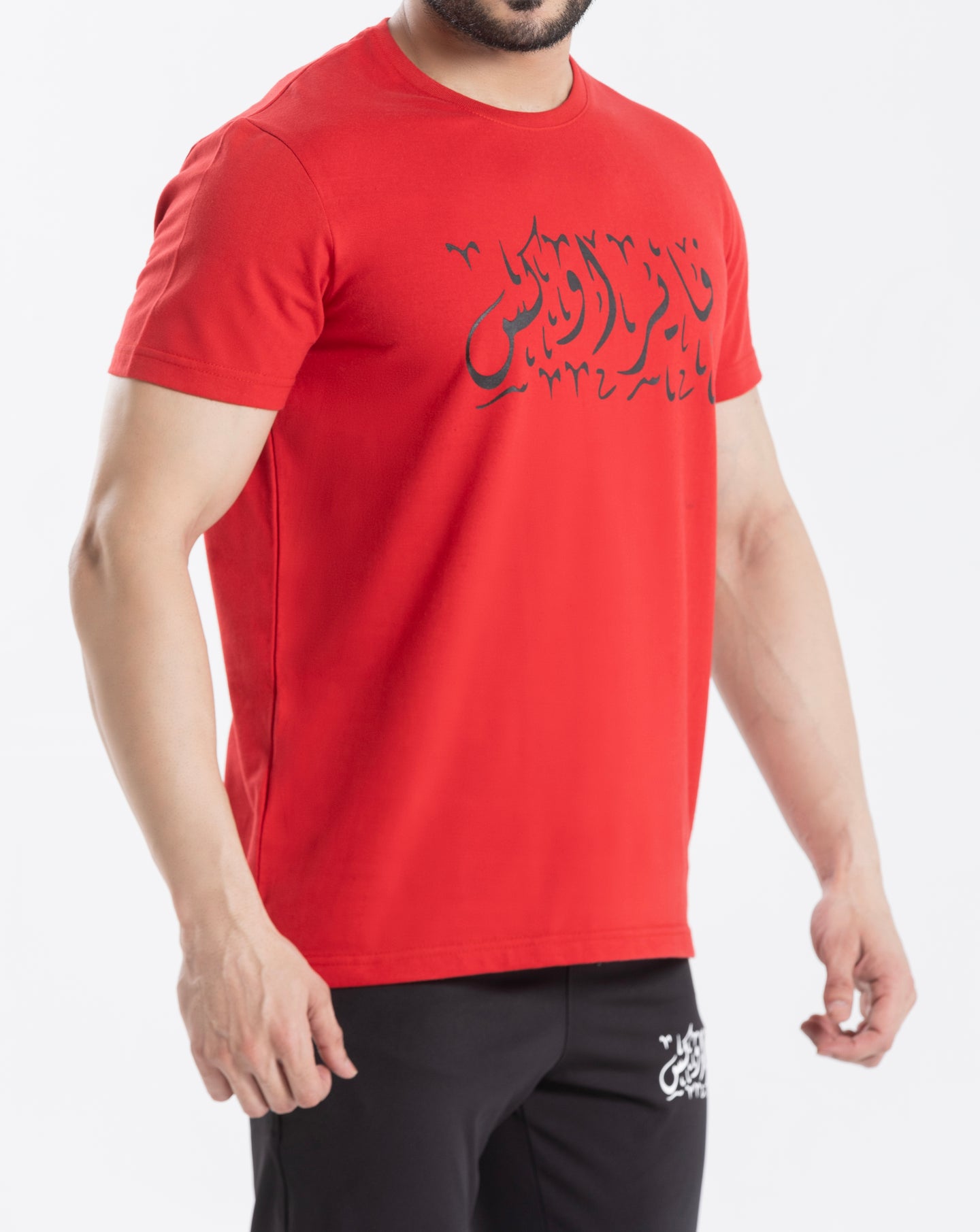 FIREOX COTTON T-SHIRT, RED, 2023