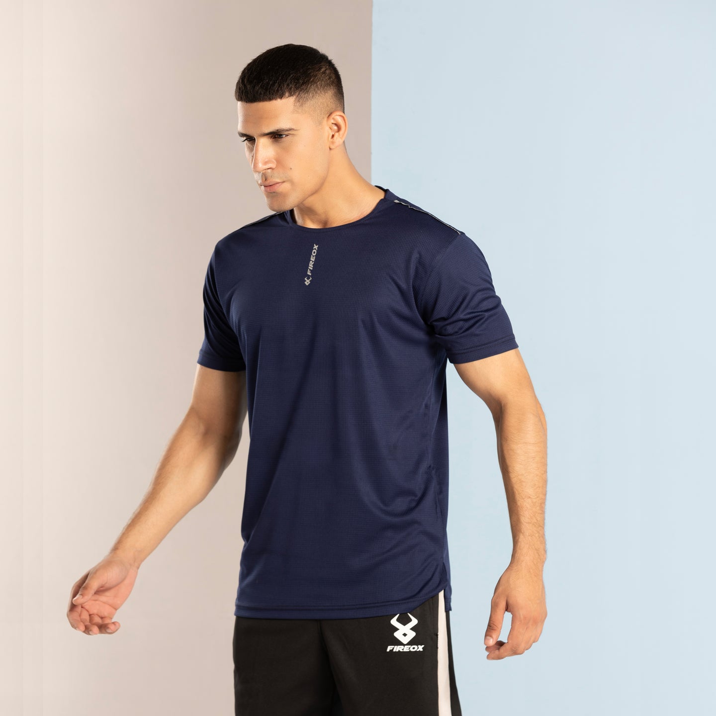 FIREOX HYPERACTIVE T-SHIRT, NAVY BLUE, 2023
