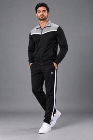 Fireox Tracksuit, Black Grey, 2026