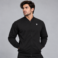 FIREOX MEN Baseball Jacket , Black, 2026