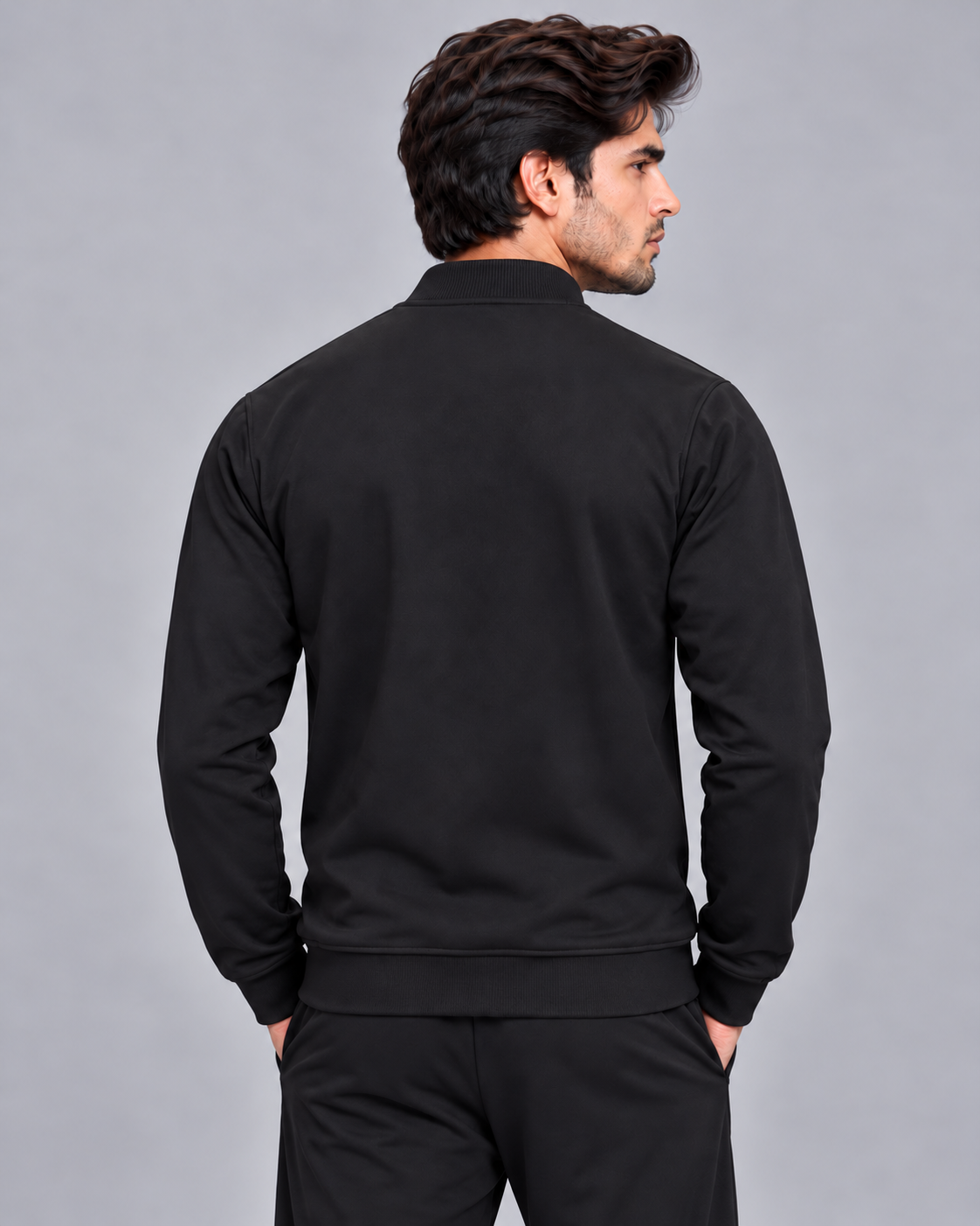 FIREOX MEN Baseball Jacket , Black, 2026