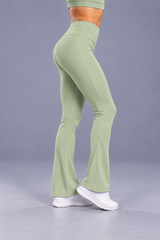FIREOX Flared Leggings, Mint Green, 2026