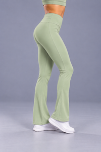FIREOX Flared Leggings, Mint Green, 2026