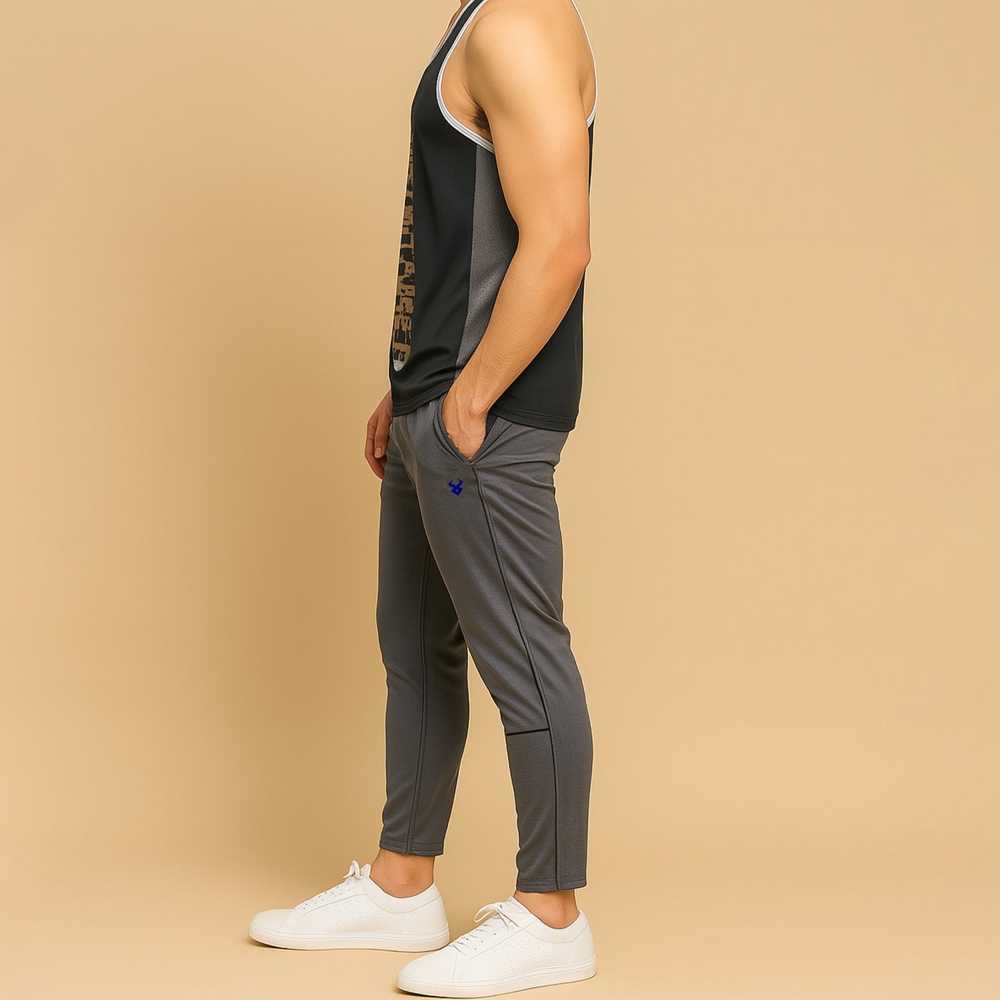 FIREOX MEN Active Fit Trouser, Dark Charcoal, 2025