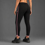 FIREOX Women Activewear Trouser, Black Pink