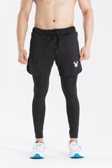 FIREOX Compression Shorts Full Black, 2023