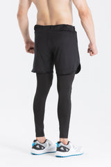 FIREOX Compression Shorts Full Black, 2023