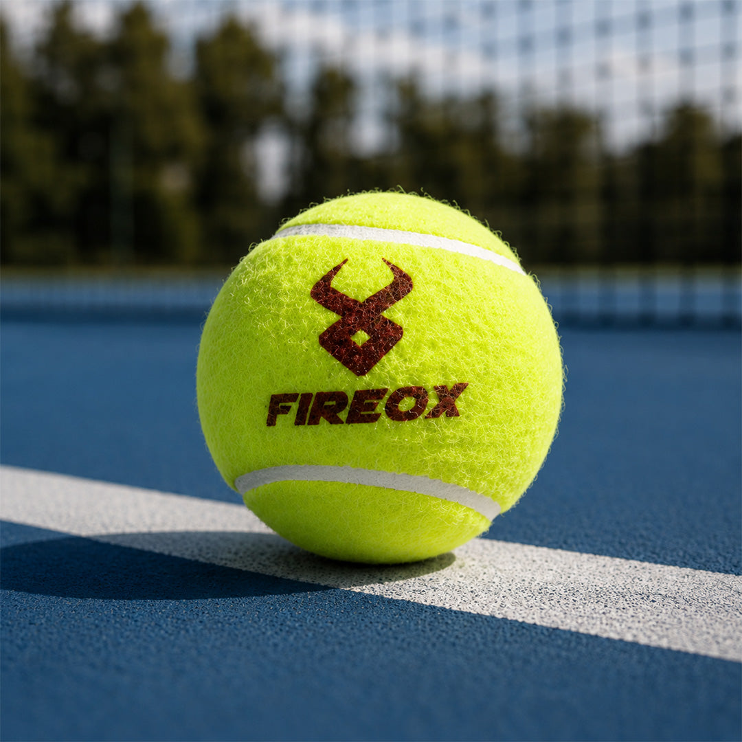 FIREOX Tennis Balls for Tape Ball Cricket