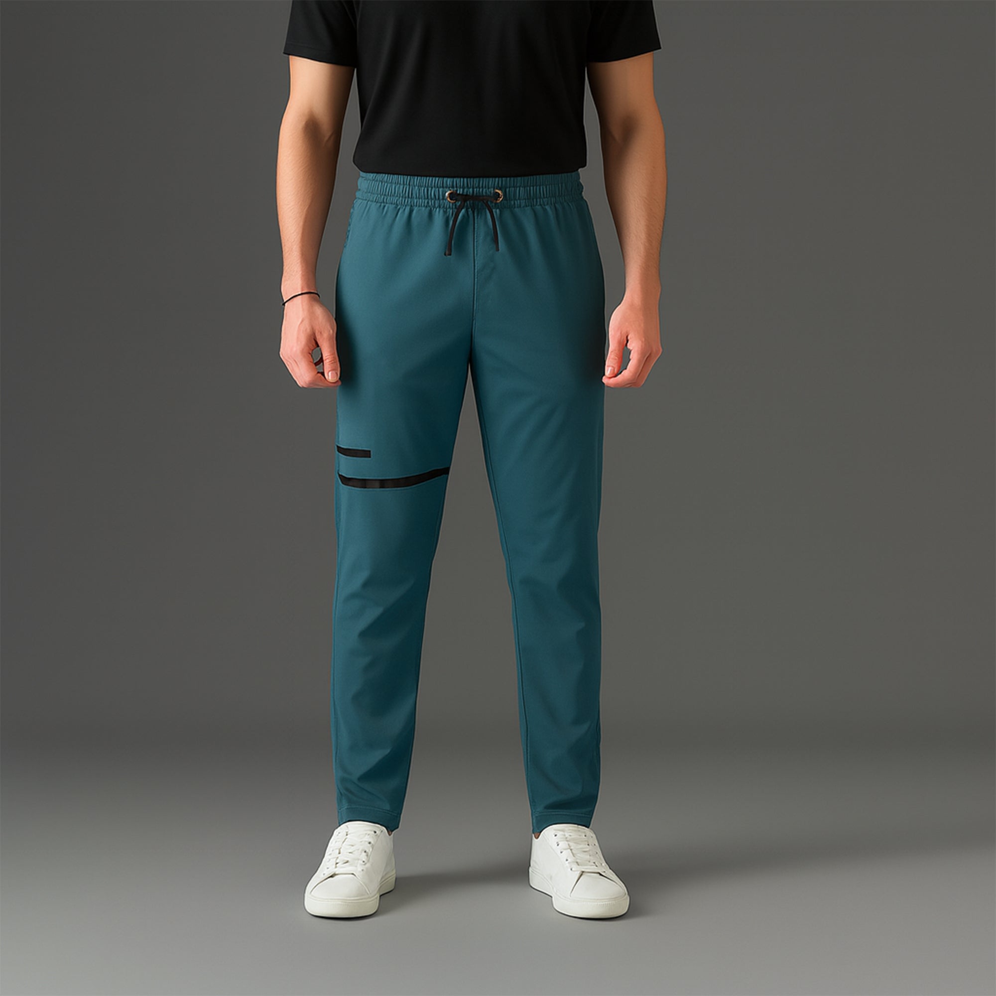 FIREOX MEN Relaxed Fit Trouser, Teal Black, 2025