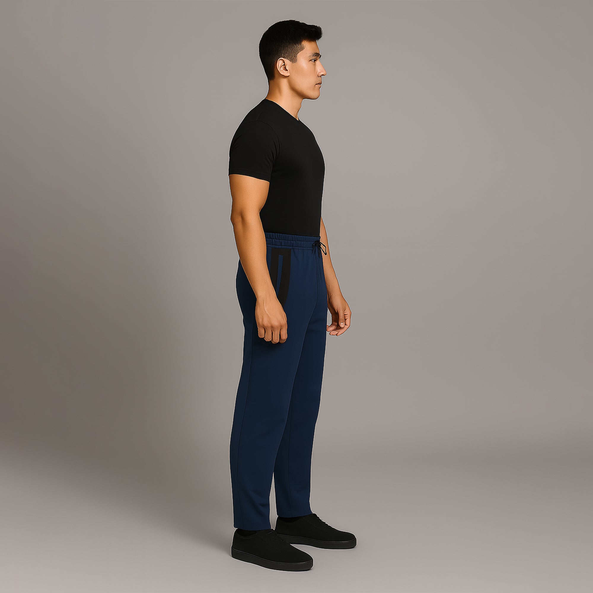 FIREOX MEN Relaxed Fit Trouser, Dark Blue Black, 2025