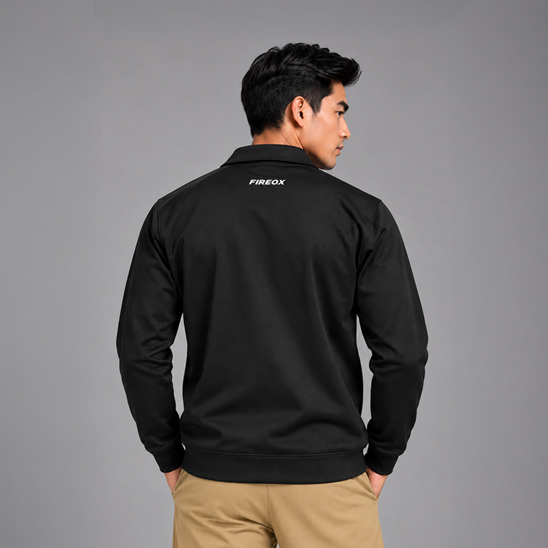 FIREOX MEN Zipper Jacket , Black, 2026