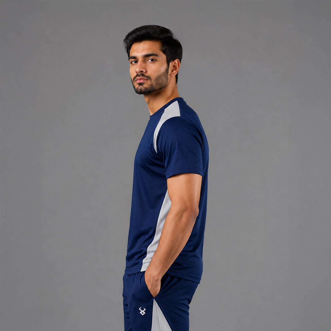 FIREOX Men’s Actfit T-shirt , Dark Blue, D1, 2025