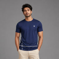 Fireox Actifit T-Shirt, Navy Blue-2, 2026