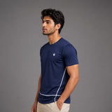 Fireox Actifit T-Shirt, Navy Blue-2, 2026