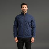 FIREOX MEN Zipper Jacket , Navy Blue, 2025