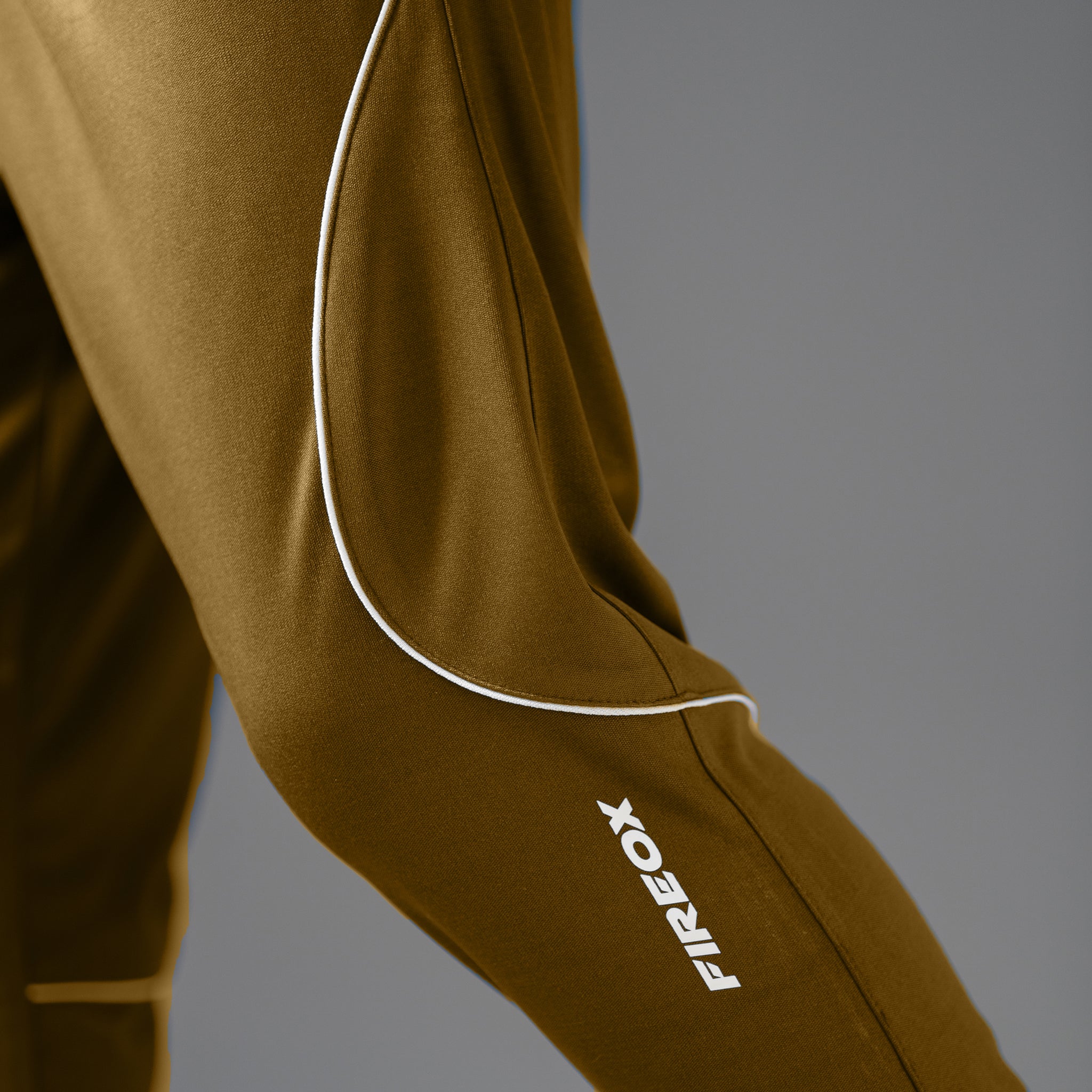 FIREOX Activewear Stripe Trouser, Brown