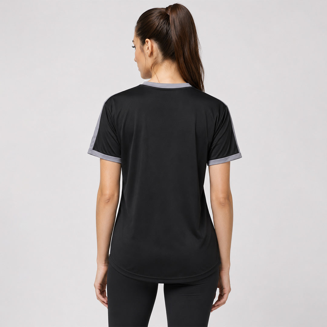 Fireox Women Training T-Shirt, Black-3, 2026