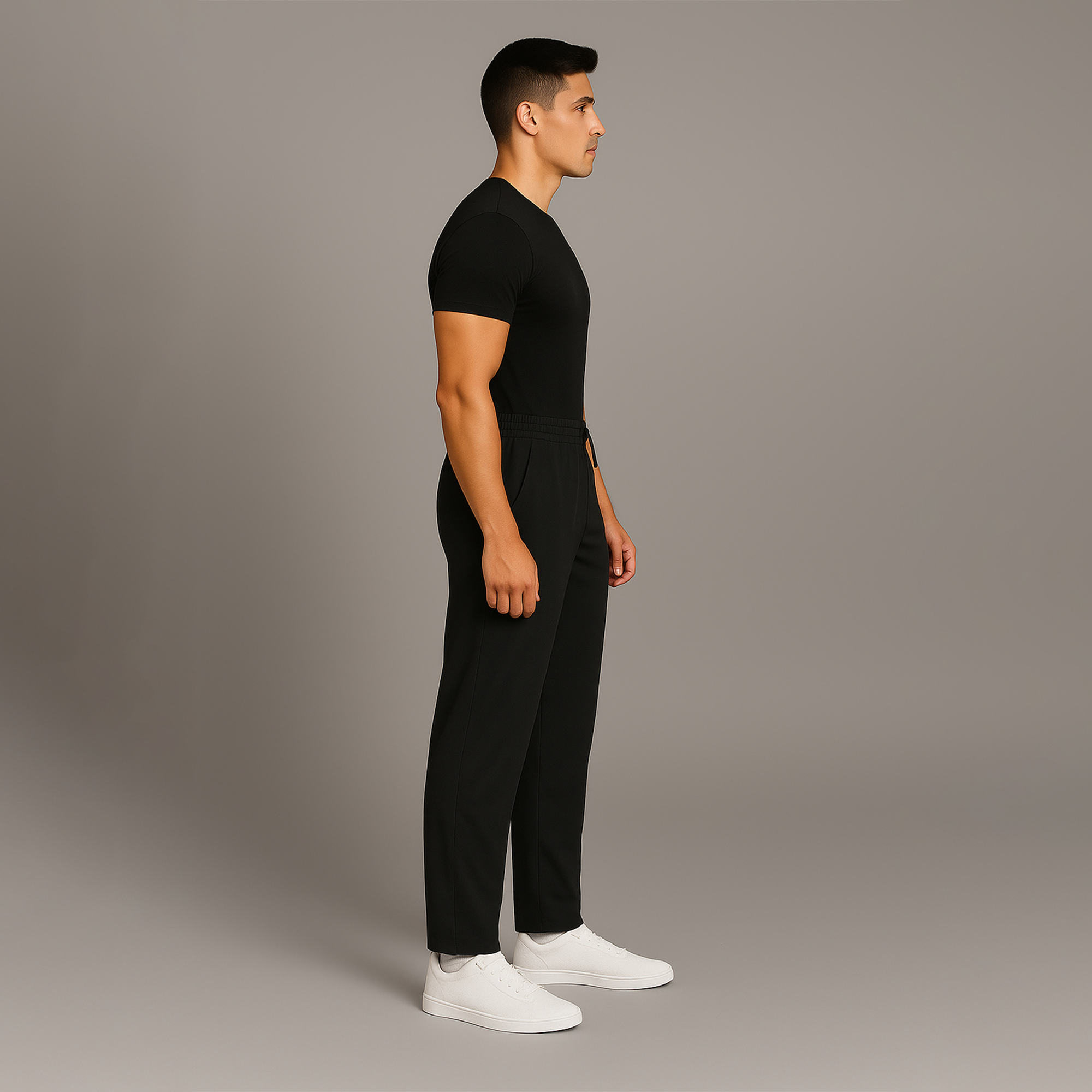 FIREOX MEN Baggy Fit Trouser, Black, 2025