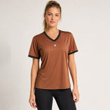 Fireox Women Training T-Shirt, Brown-1, 2026