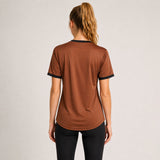 Fireox Women Training T-Shirt, Brown-1, 2026