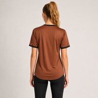 Fireox Women Training T-Shirt, Brown-1, 2026