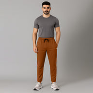 FIREOX MEN Baggy Fit Trouser, Brown, 2025