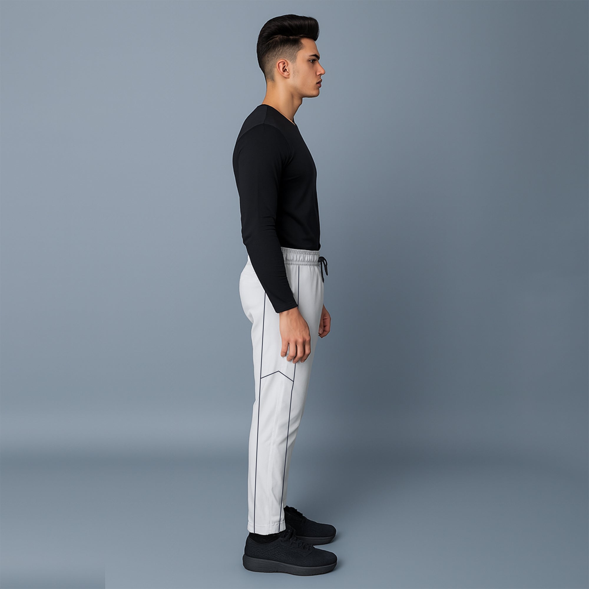 FIREOX MEN Relaxed Fit Trouser, Light Grey, 2025