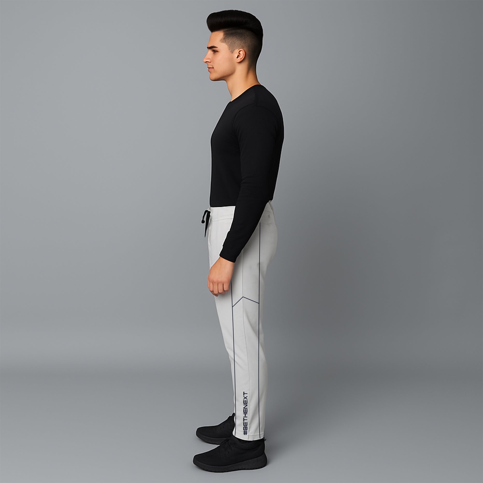 FIREOX MEN Relaxed Fit Trouser, Light Grey, 2025