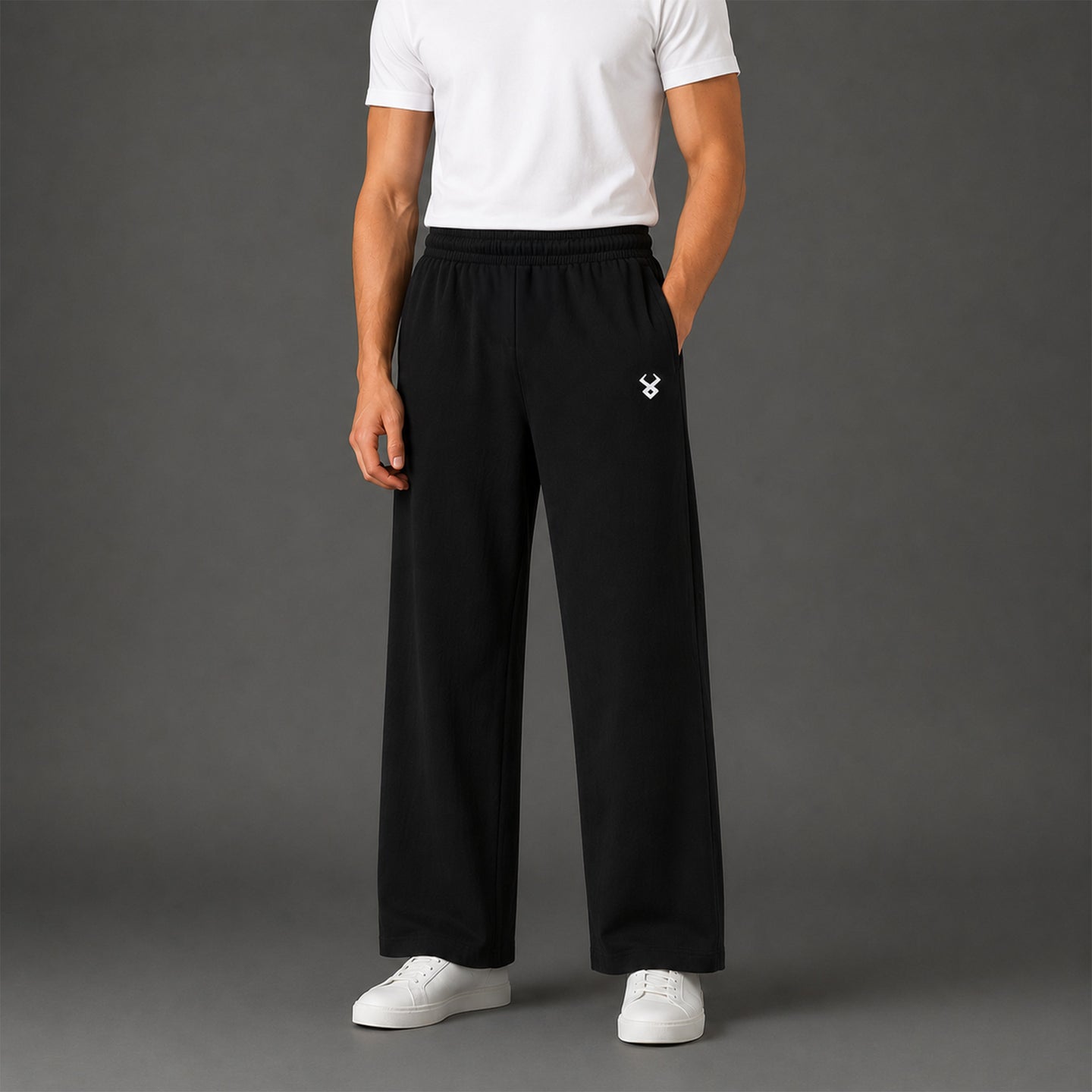 Fireox Baggy Fit Trouser , Black-5, 2026