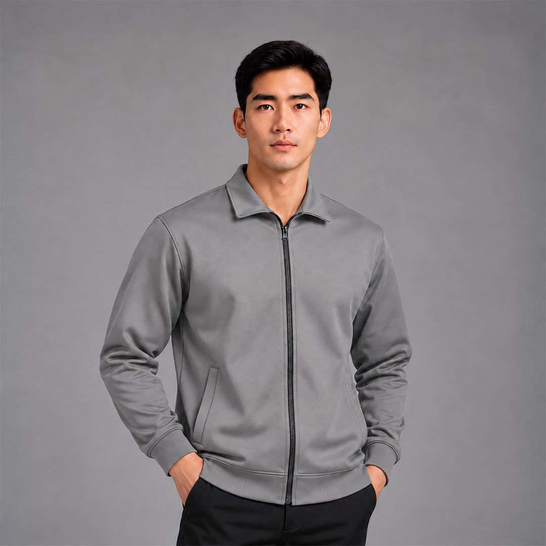 FIREOX MEN Zipper Jacket , Grey, 2026