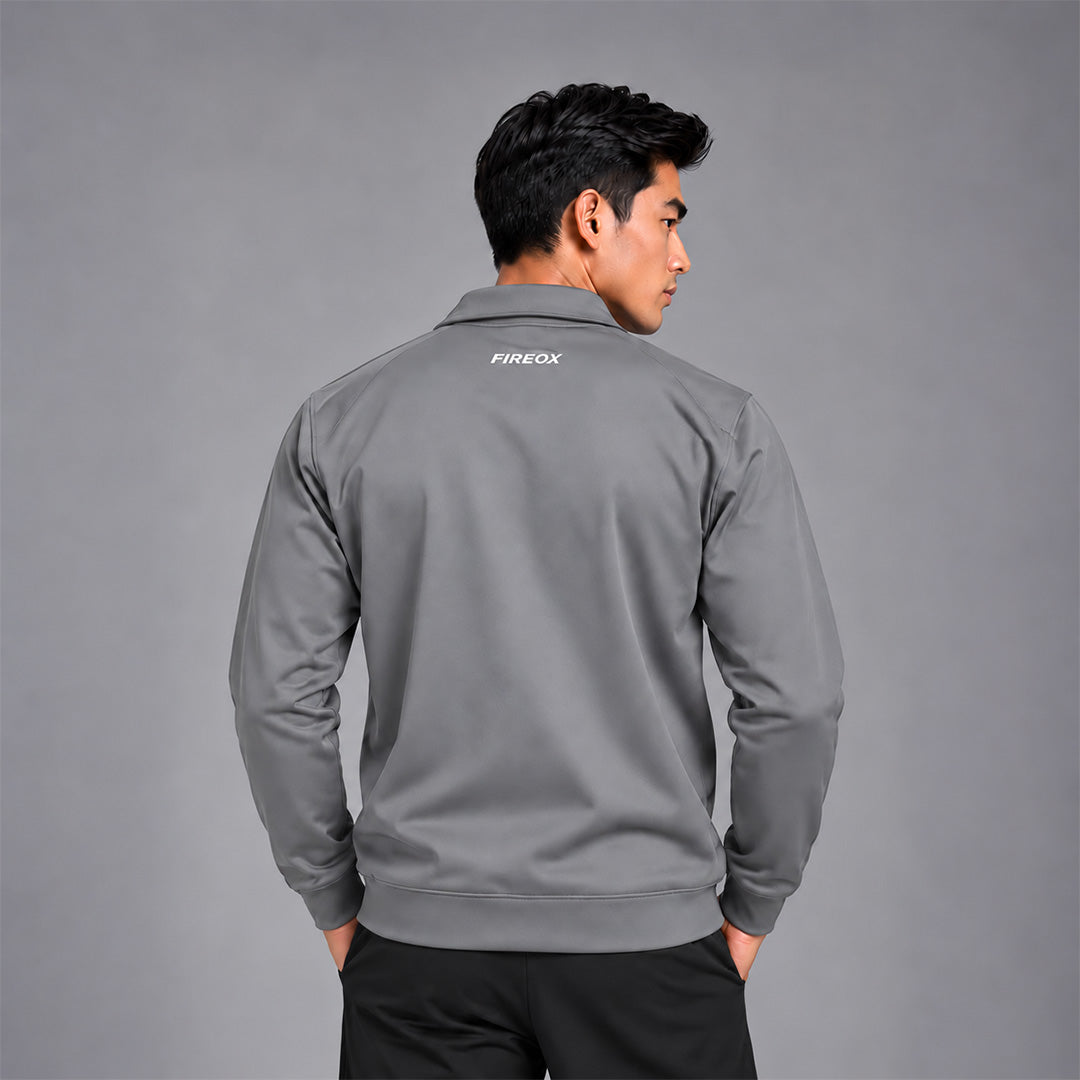 FIREOX MEN Zipper Jacket , Grey, 2026