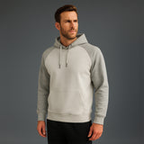 FIREOX MEN Hoodie, White Light Grey, 2025