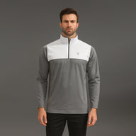 FIREOX MEN Pullover, White Charcoal Grey, 2025