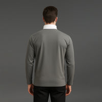 FIREOX MEN Pullover, White Charcoal Grey, 2025