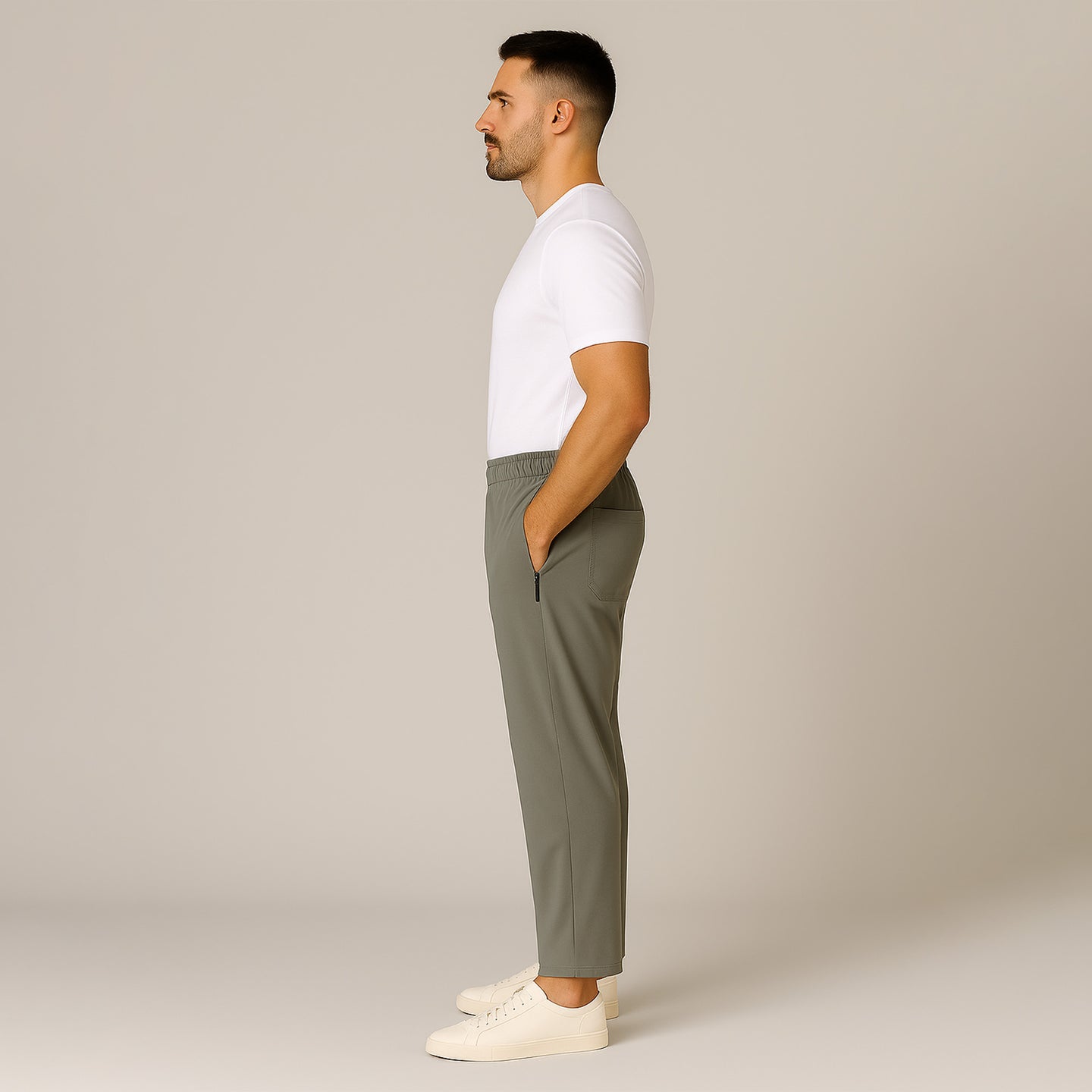 FIREOX MEN Relaxed Fit Trouser, Charcoal Grey, 2025